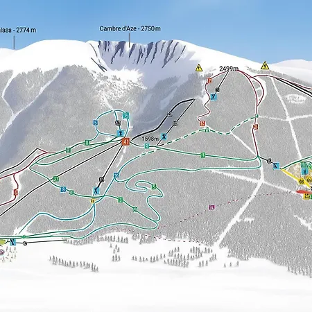 Vue Cambre D'aze, Piste A 100 M Saint-Pierre-dels-Forcats